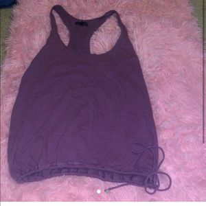 Purple American eagle top